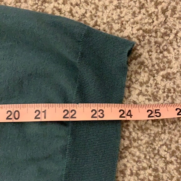 ETRO Milano Teal Green High Neck Long Sleeve Sweater - Picture 9 of 14